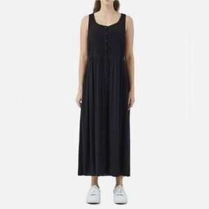 Frye Ladies Button Front maxi sleeveless dress Size XL Boho western festival